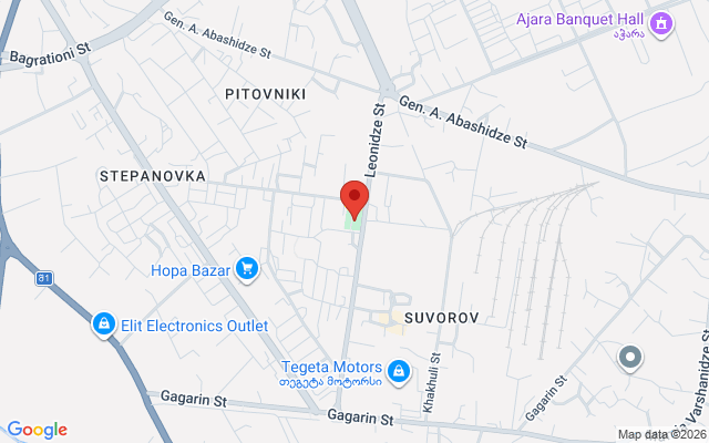 Карта расположения