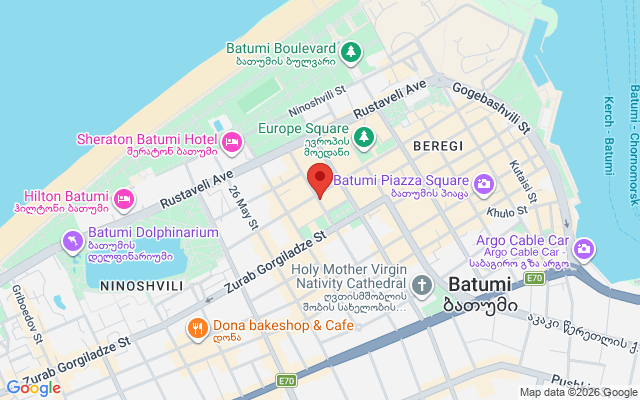 Карта расположения