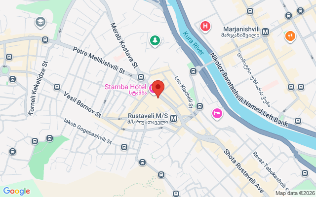 Карта расположения