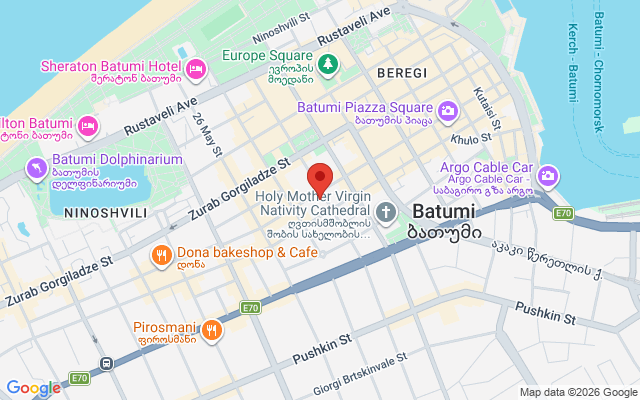 Карта расположения