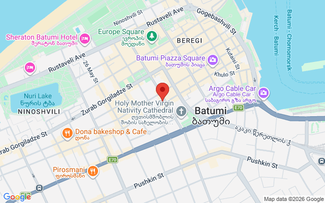 Карта расположения