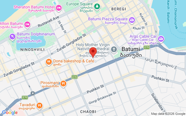 Карта расположения