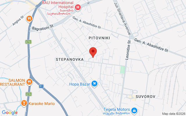 Карта расположения