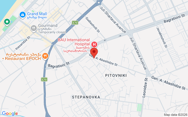 Карта расположения