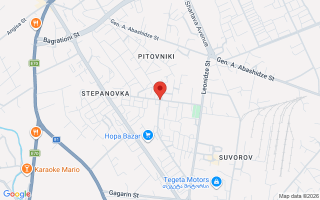 Карта расположения