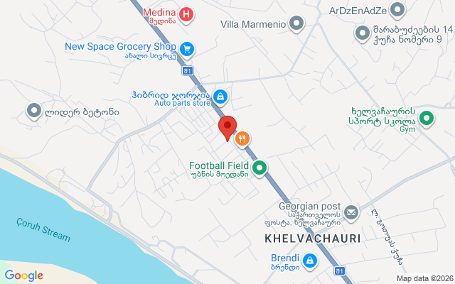 Карта расположения