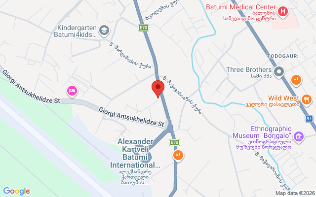 Карта расположения