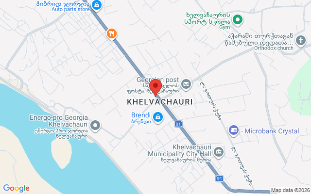 Карта расположения