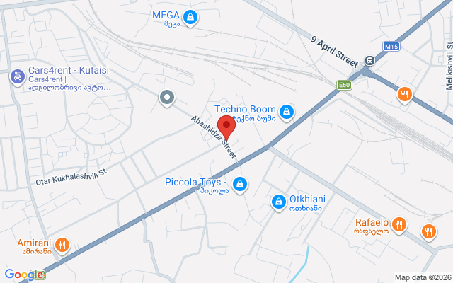 Карта расположения