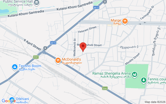 Карта расположения
