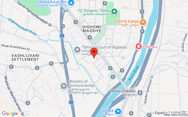 Карта расположения