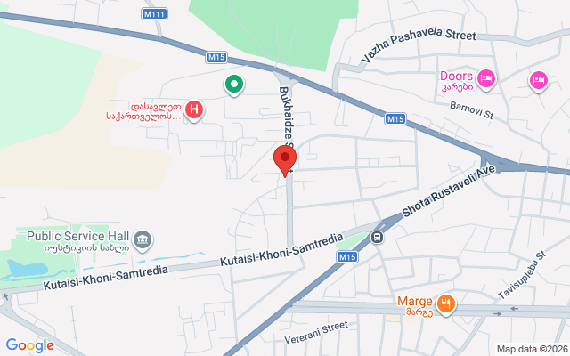 Карта расположения