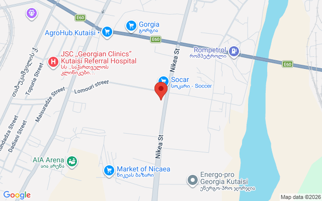 Карта расположения