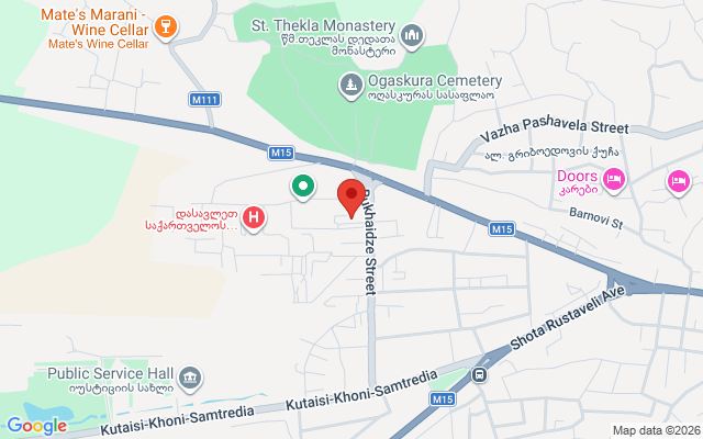 Карта расположения