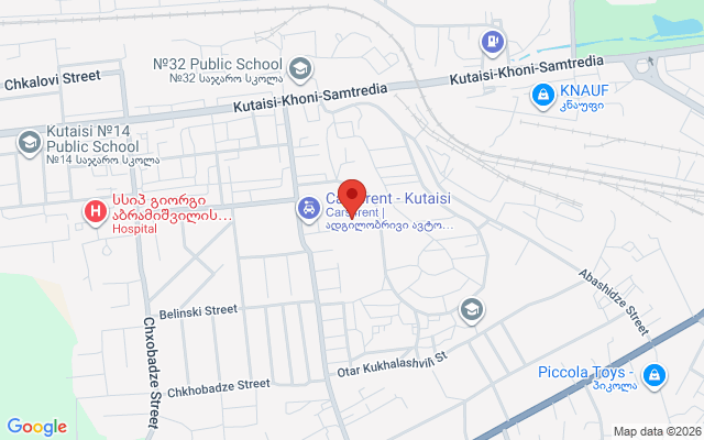 Карта расположения