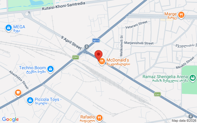 Карта расположения