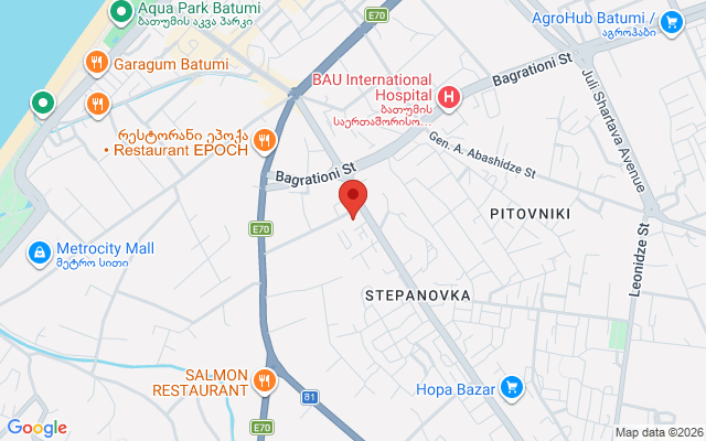 Карта расположения