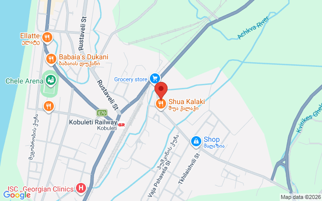 Карта расположения