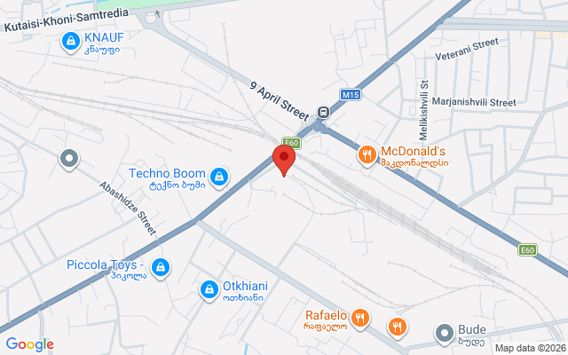 Карта расположения