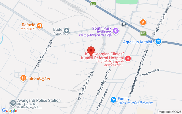 Карта расположения