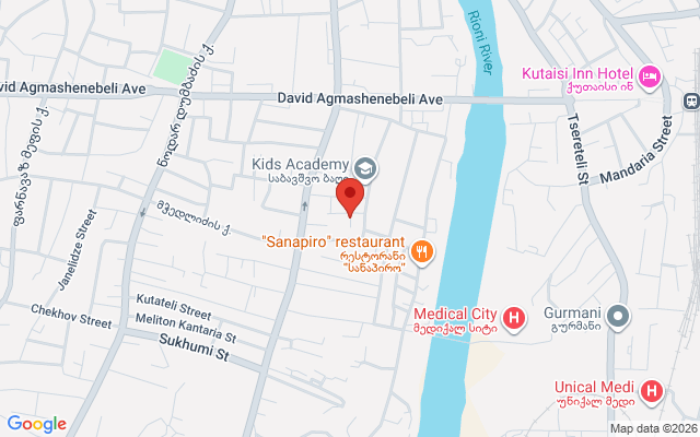 Карта расположения