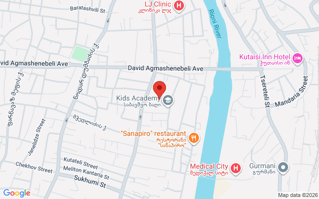 Карта расположения
