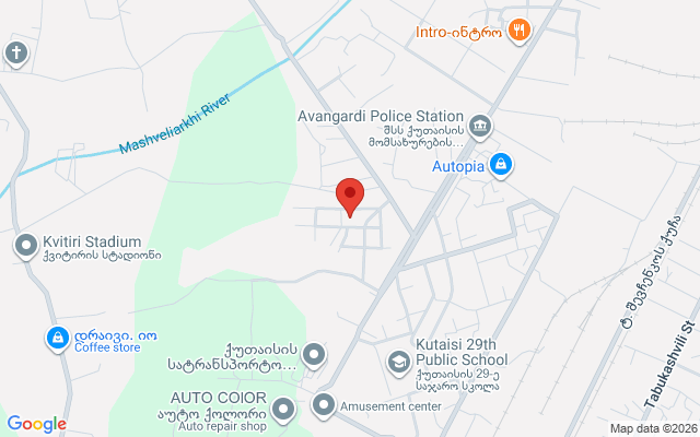 Карта расположения