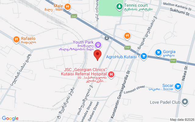 Карта расположения