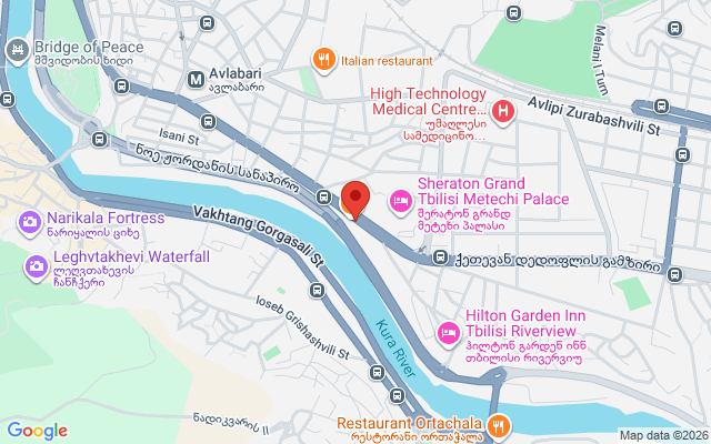 Карта расположения