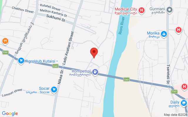 Карта расположения