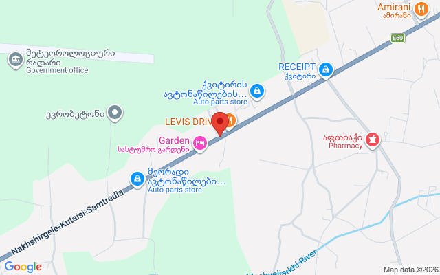 Карта расположения