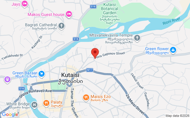 Карта расположения