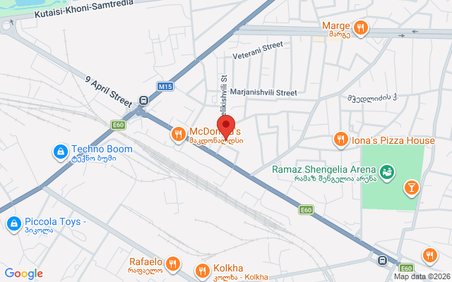 Карта расположения