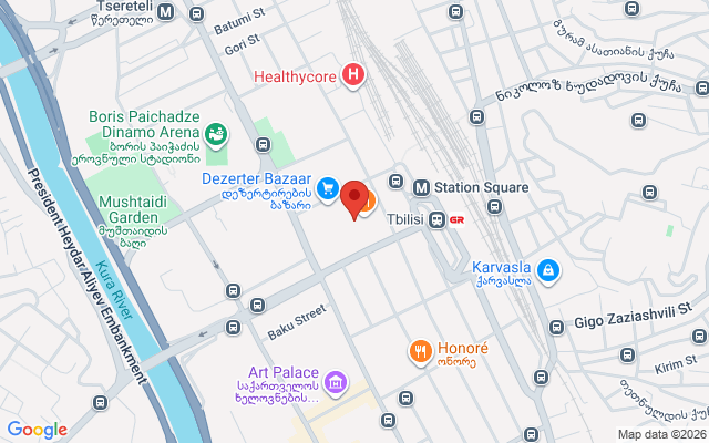 Карта расположения