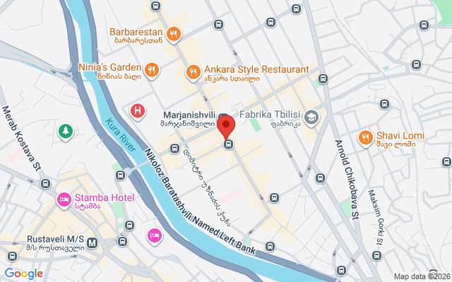 Карта расположения