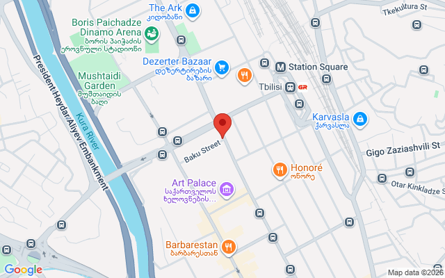 Карта расположения