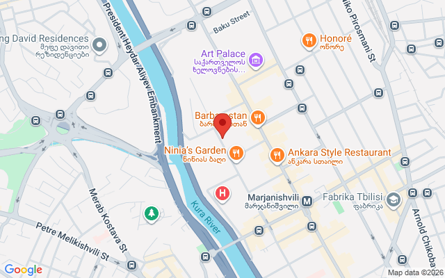 Карта расположения