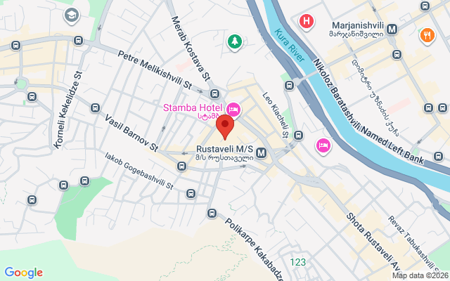 Карта расположения