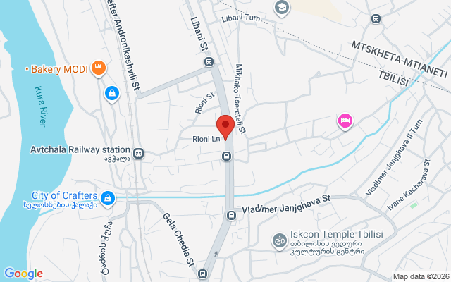 Карта расположения