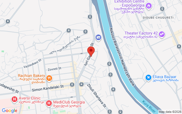 Карта расположения
