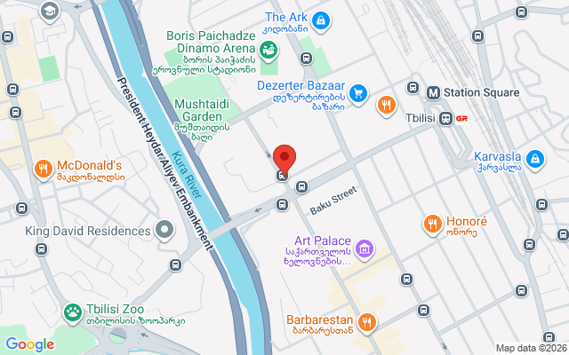 Карта расположения