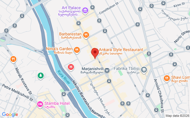 Карта расположения