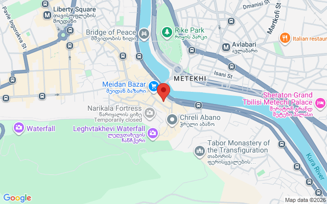 Карта расположения