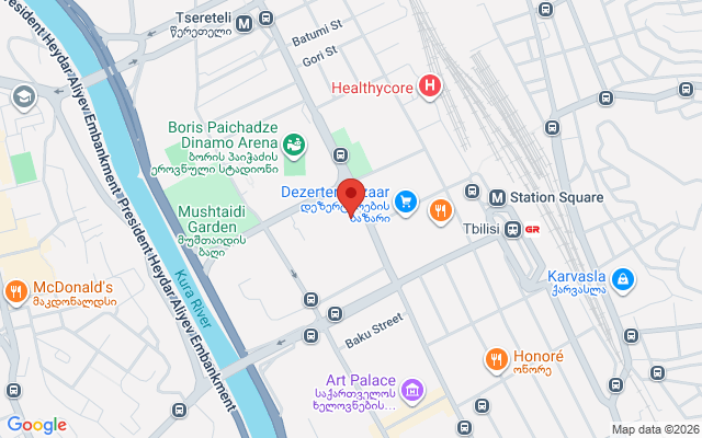 Карта расположения