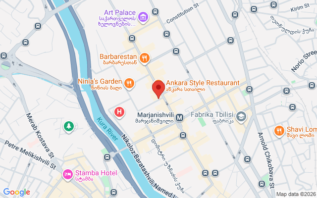 Карта расположения