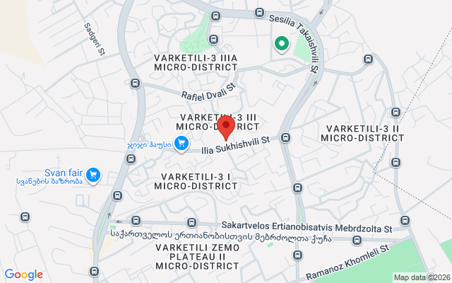 Карта расположения