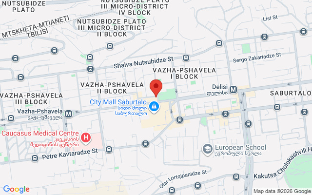 Карта расположения