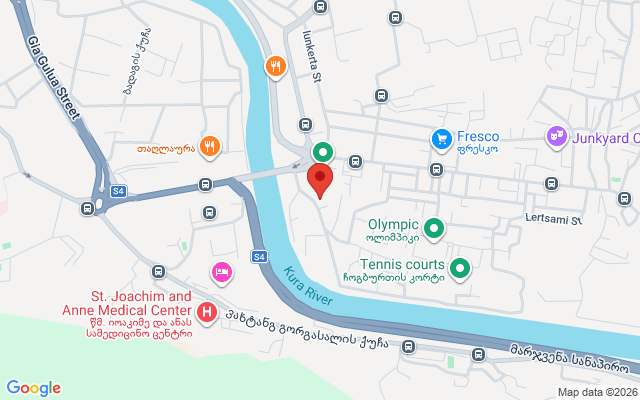 Карта расположения