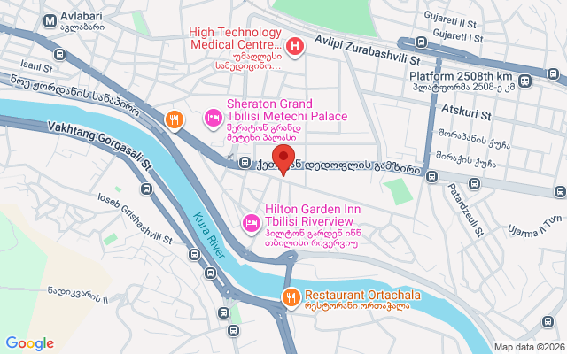 Карта расположения