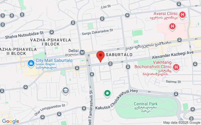 Карта расположения